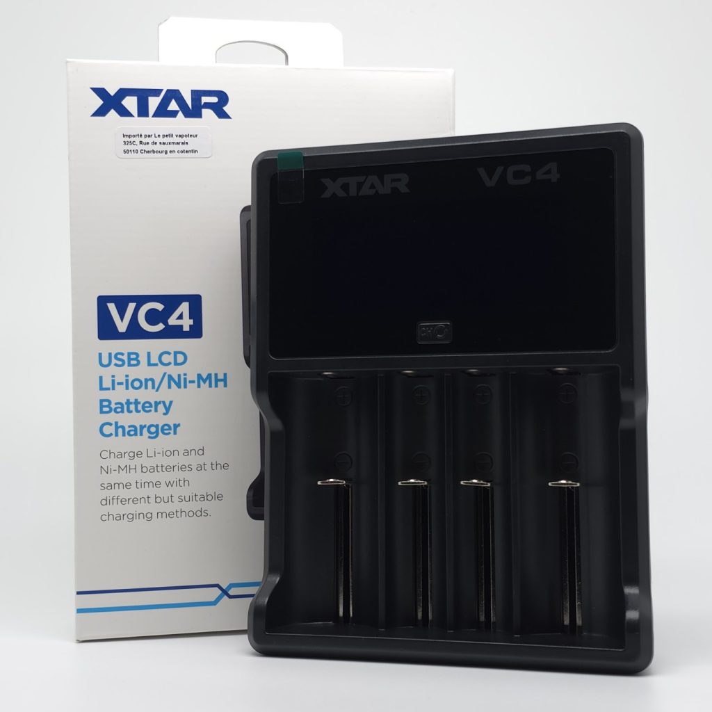 chargeur vc4 quadruple accus