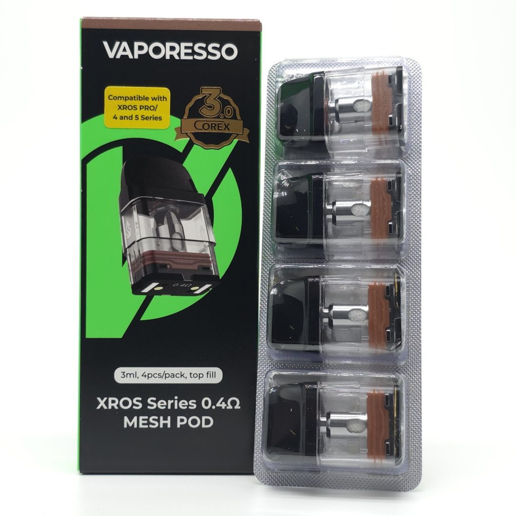 xros series 3ml 0 4 ohm